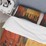 African Tribal Rhythms VIII - Duvet Cover Set