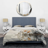 Asian Art Sumi Bird Serenity XVIII - Duvet Cover Set