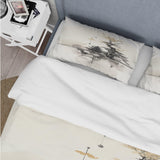 Asian Art Samurais Landscape II - Duvet Cover Set