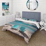 Beach Sandy Escape Chairs - Duvet Cover Set