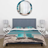 Beach Sandy Escape Chairs - Duvet Cover Set