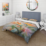 Birds Of Paradise Romantic IV - Duvet Cover Set