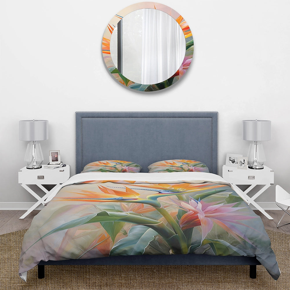 Birds Of Paradise Romantic IV - Duvet Cover Set