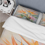 Birds Of Paradise Romantic IV - Duvet Cover Set