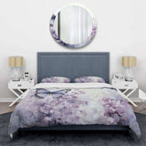 Purple Butterfly Enchanted Flight I - Duvet Cover Set