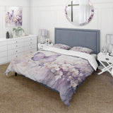 Purple Butterfly Enchanted Flight II - Duvet Cover Set