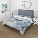 Blue Butterfly Whispering Wings I - Duvet Cover Set