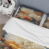 Chrysanthemums Autumn Gold Showcases - Duvet Cover Set