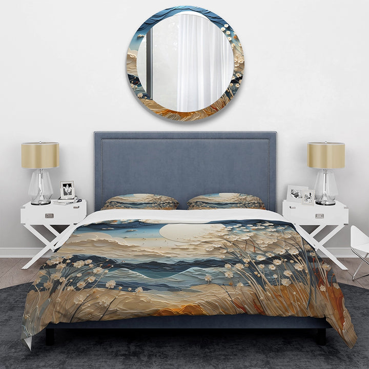 Clouds Prairies Collages VI - Duvet Cover Set