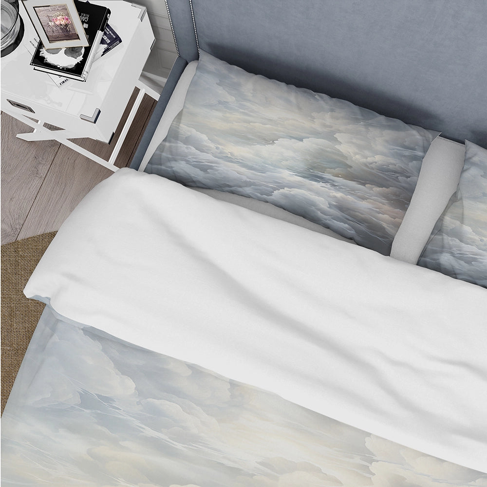 Clouds Whispering Clouds II - Duvet Cover Set