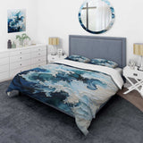 Coastal Waves Rhythmic Coastal II - Duvet Cover Set