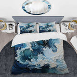 Coastal Waves Rhythmic Coastal II - Duvet Cover Set