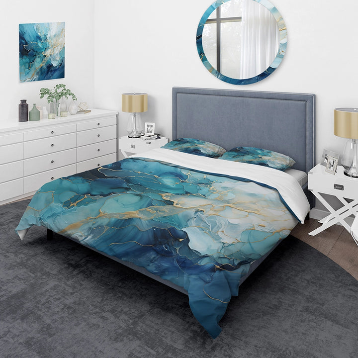 Oceanic Collage I - Duvet Cover Set