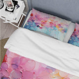 Pink Blue Pastel Patchwork - Duvet Cover Set