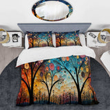 Colorful Whimsical Wanderlust III - Duvet Cover Set