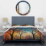 Colorful Whimsical Wanderlust III - Duvet Cover Set