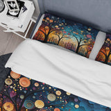 Colorful Whimsical Wanderlust III - Duvet Cover Set