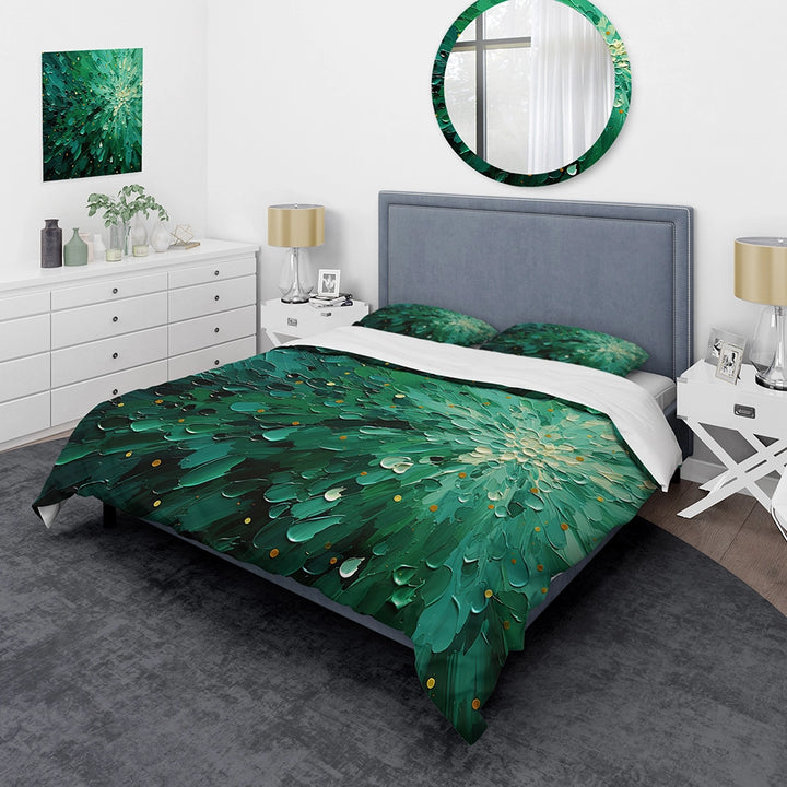 Emerald Euphoria II - Duvet Cover Set
