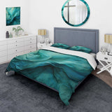 Turquoise Tranquility V - Duvet Cover Set