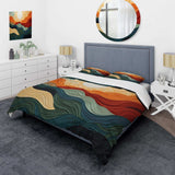 Desert Sands Abstract - Duvet Cover Set