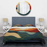 Desert Sands Abstract - Duvet Cover Set