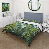 Ferns Plant Ethereal Whispers II - Duvet Cover Set