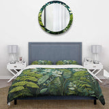 Ferns Plant Ethereal Whispers II - Duvet Cover Set