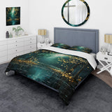 Bold Forest Emerald Canopy III - Duvet Cover Set