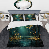 Bold Forest Emerald Canopy III - Duvet Cover Set