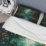 Bold Forest Emerald Canopy III - Duvet Cover Set