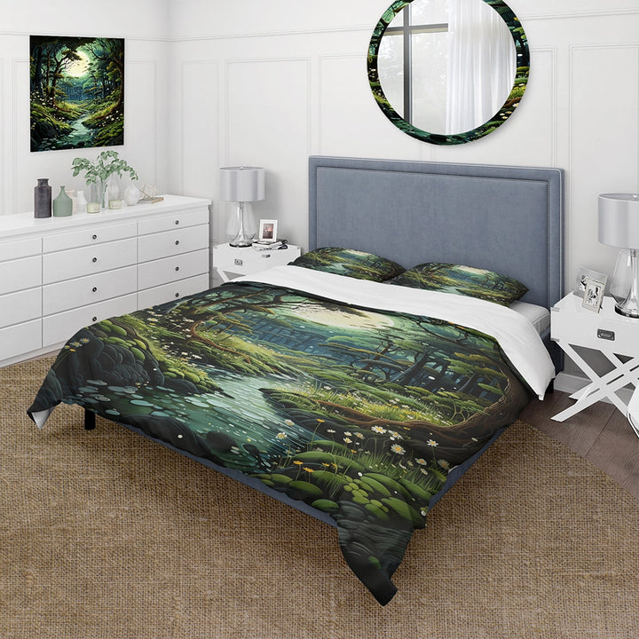 Forest Enchanted Forest Pastoral I - Duvet Cover Set