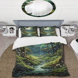 Forest Enchanted Forest Pastoral I - Duvet Cover Set