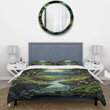Forest Enchanted Forest Pastoral I - Duvet Cover Set