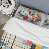 Geometric Abstraction Composition III - Duvet Cover Set