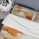 Glam Orange Beige Collage II - Duvet Cover Set