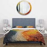 Hardedge Art Earthy Euphony V - Duvet Cover Set