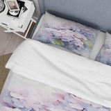 Purple Hydrangea Graceful Whispers - Duvet Cover Set