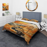 Bold Landscape Canyon Desert VI - Duvet Cover Set