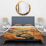 Bold Landscape Canyon Desert VI - Duvet Cover Set