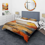 Bold Landscape Canyon Desert VII - Duvet Cover Set