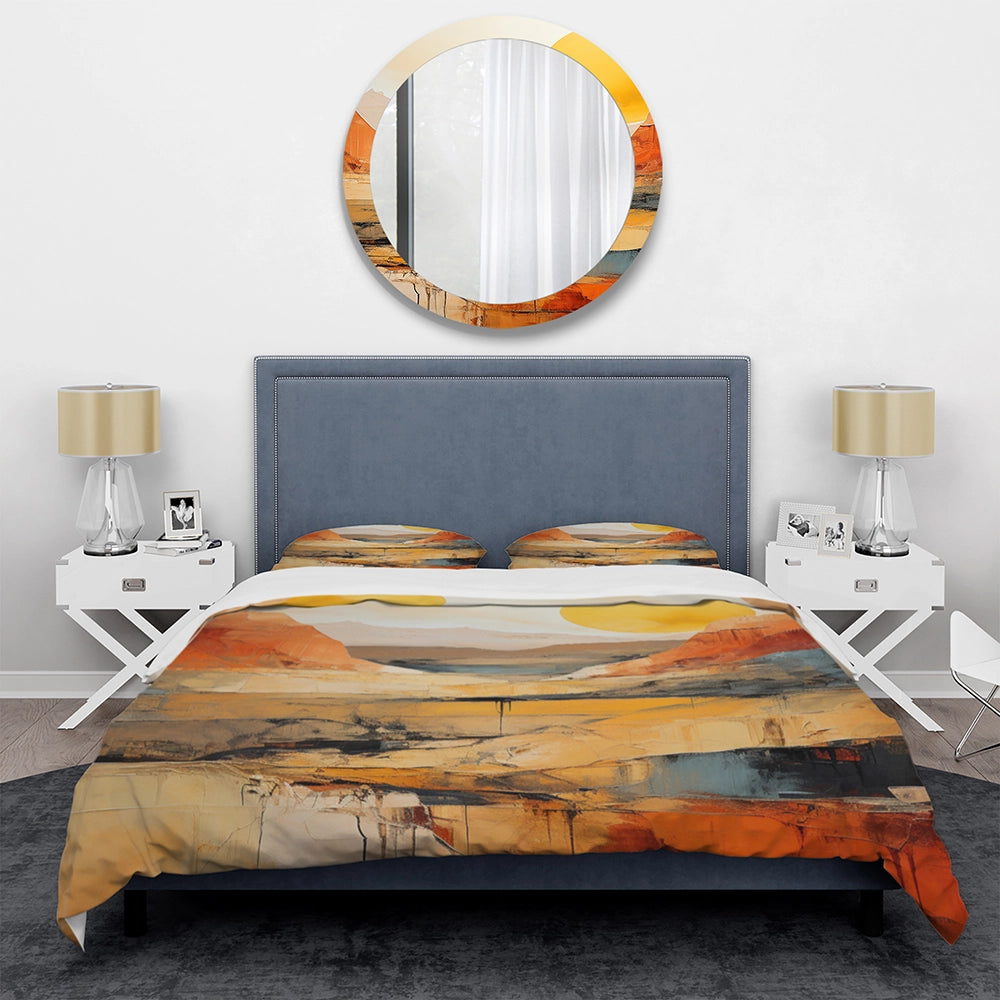 Bold Landscape Canyon Desert VII - Duvet Cover Set