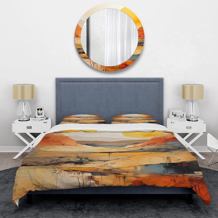 Bold Landscape Canyon Desert VII - Duvet Cover Set