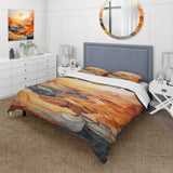 Bold Landscape Canyon Desert II - Duvet Cover Set