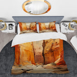 Bold Landscape Canyon Desert V - Duvet Cover Set