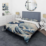 Masterpiece The Great Wave Of Kanagawa IV - Duvet Cover Set