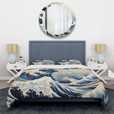 Masterpiece The Great Wave Of Kanagawa IV - Duvet Cover Set