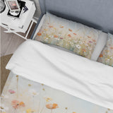 Meadow Contemporary Wildflowers - Duvet Cover Set