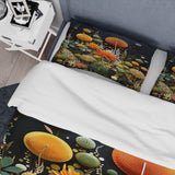 Orange Mid Century Natures Harmony II - Duvet Cover Set