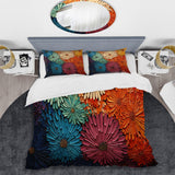 Mid Century Sunburst Serenade III - Duvet Cover Set