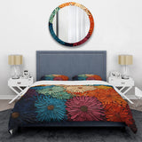Mid Century Sunburst Serenade III - Duvet Cover Set